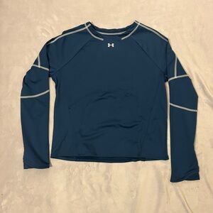 long sleeve under armor workout top